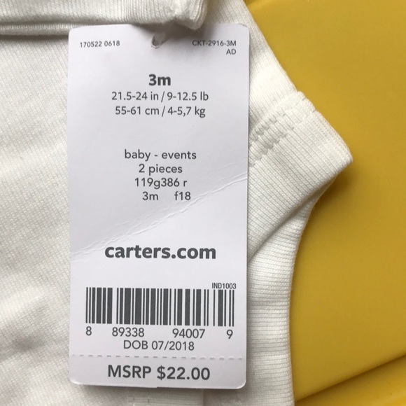 Carters- My First Christmas Ever! Matching set - Picture 4 of 7